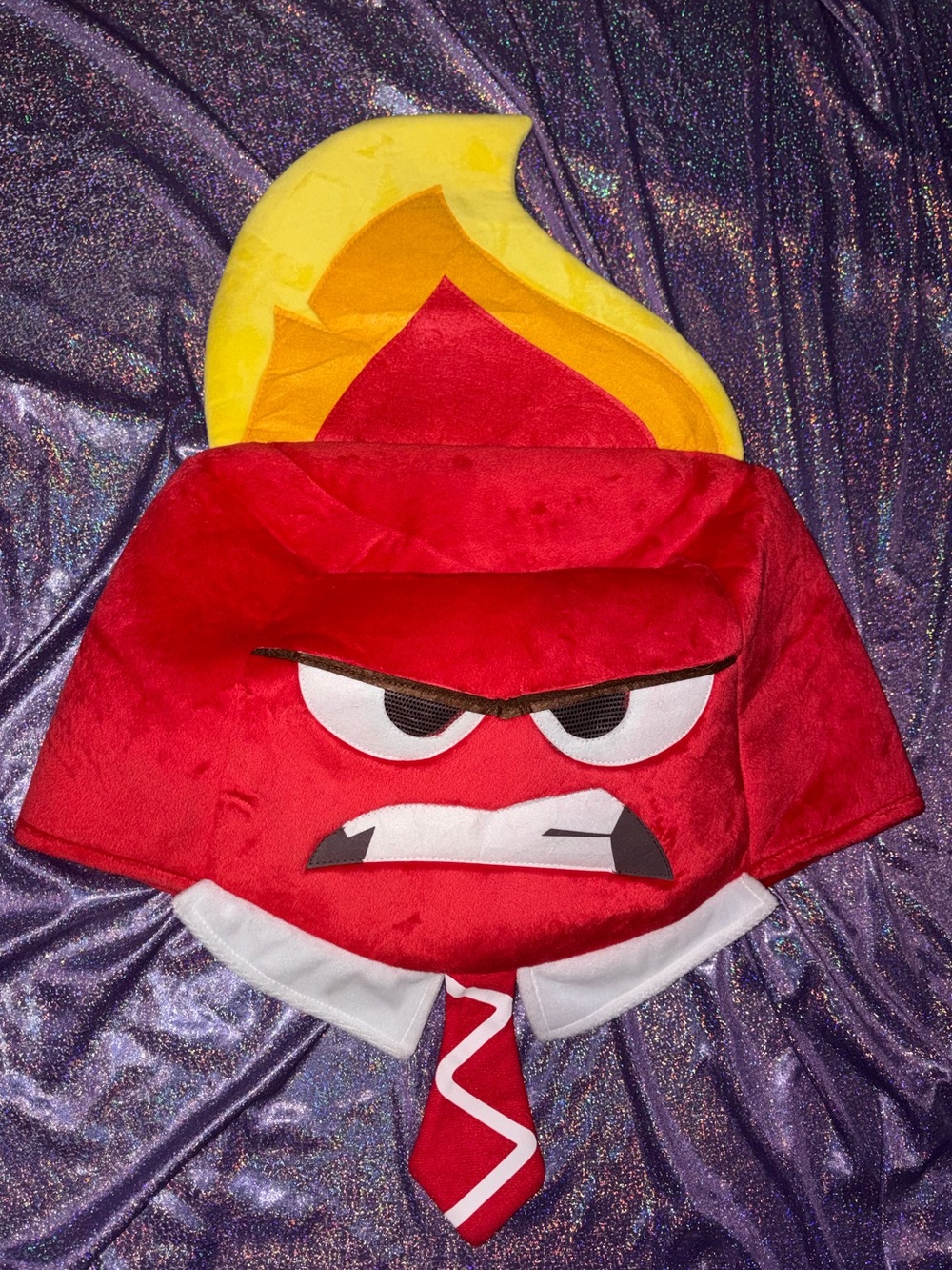 Disney Inside Out Anger Plush Hat Costume